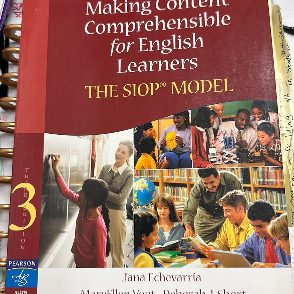 Making Content Comprehensible for English Learners- The SIOP Model